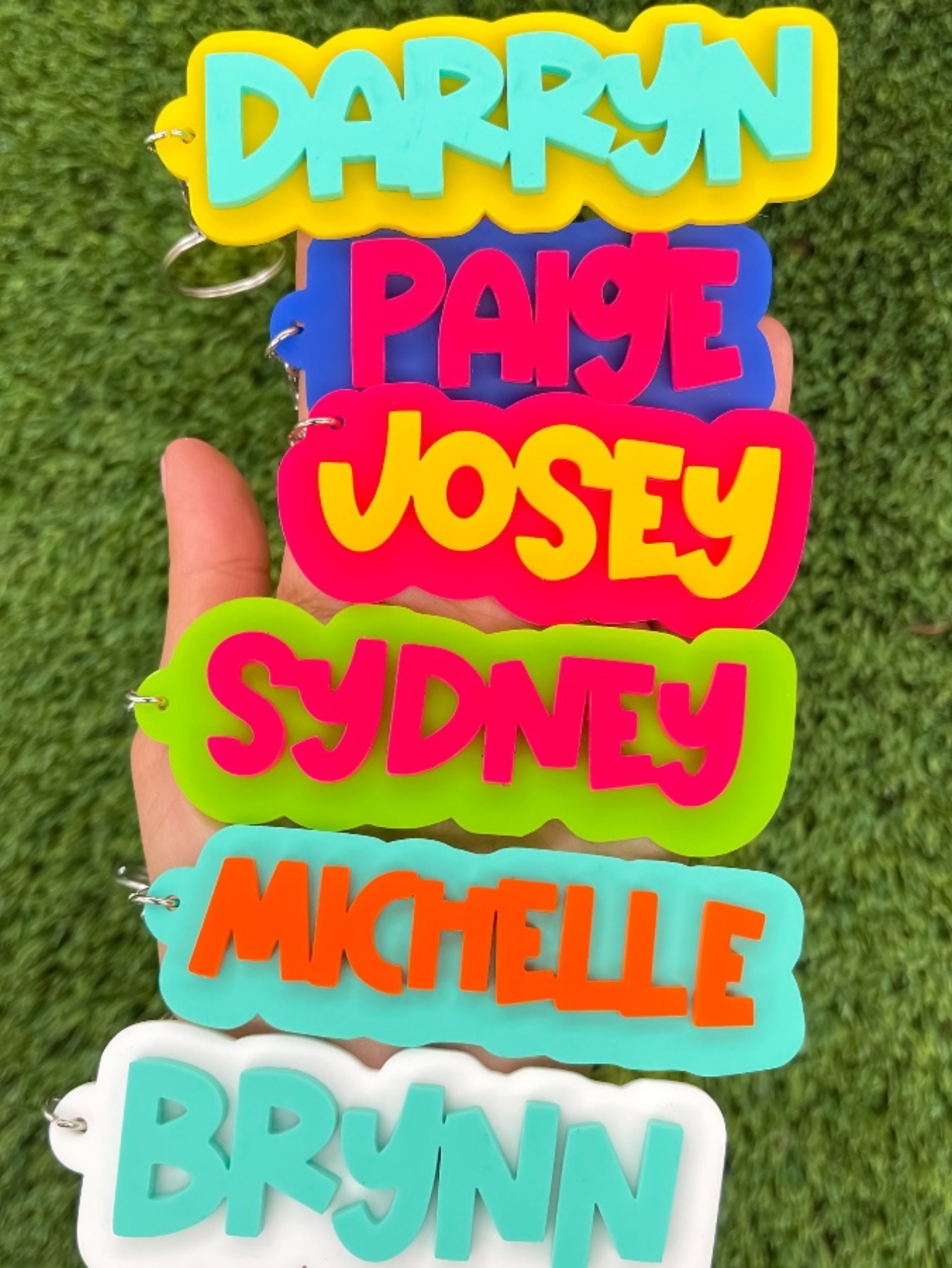 Customized Keyring with Name o - مراجعة Event Suppliers وسعره