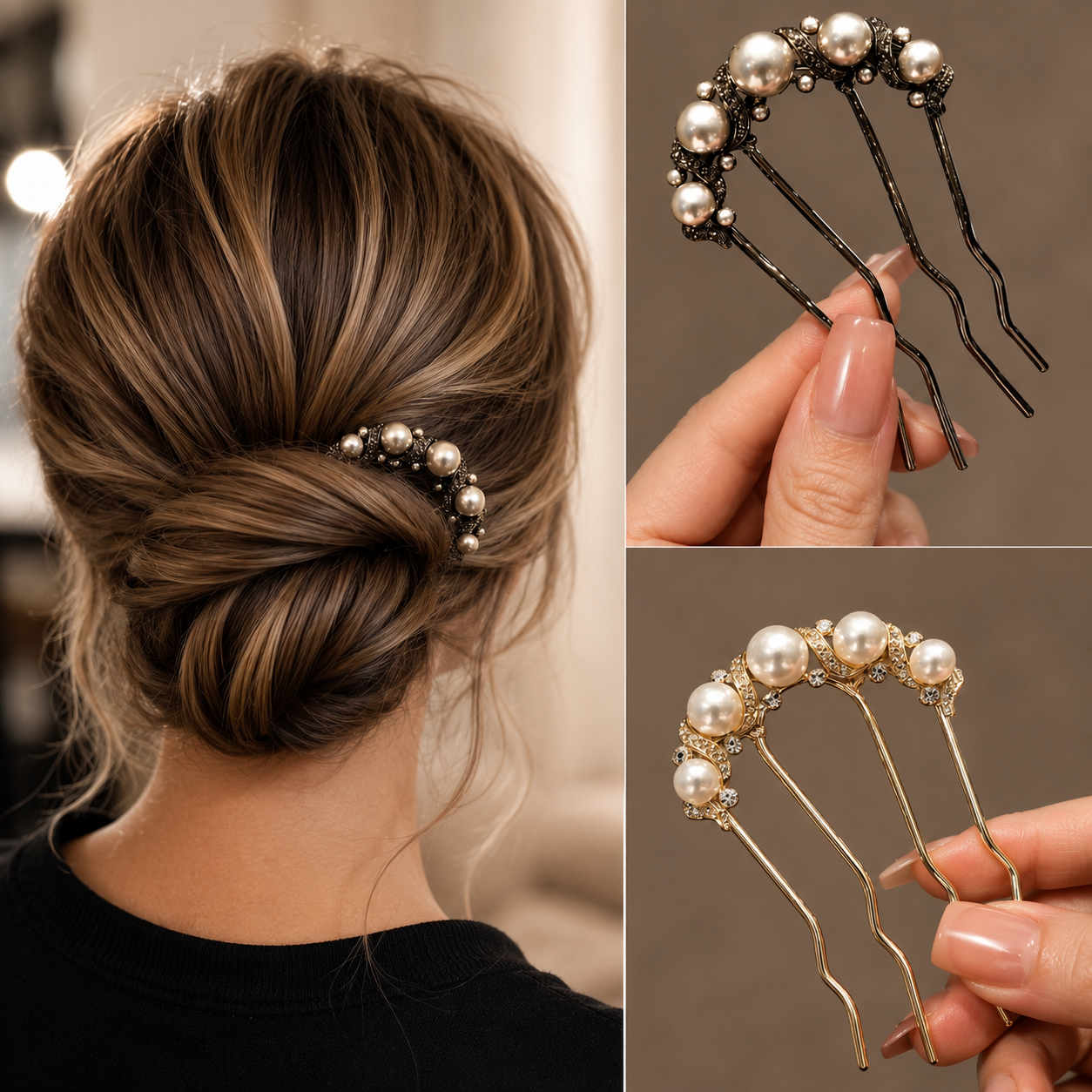 Korean Pearl Hair Fork for Wom - مراجعة Event Suppliers وسعره