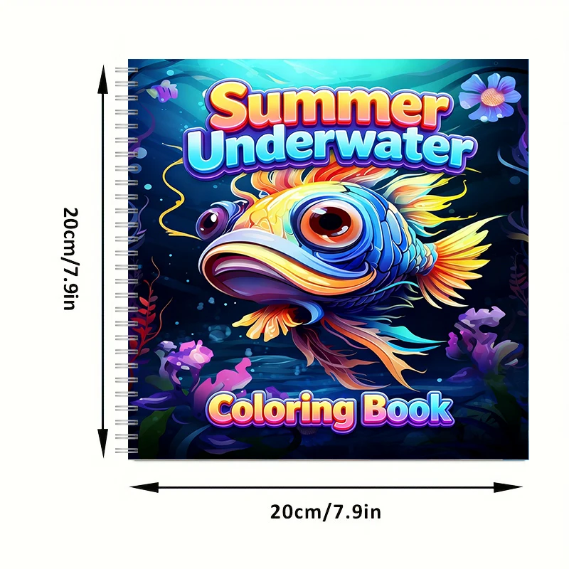 Summer Underwater Coloring Boo - مراجعة Supply Event وسعره