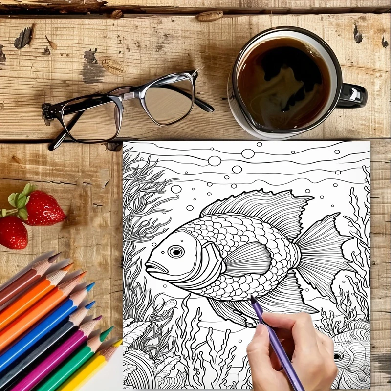 Summer Underwater Coloring Boo - مراجعة Supply Event وسعره