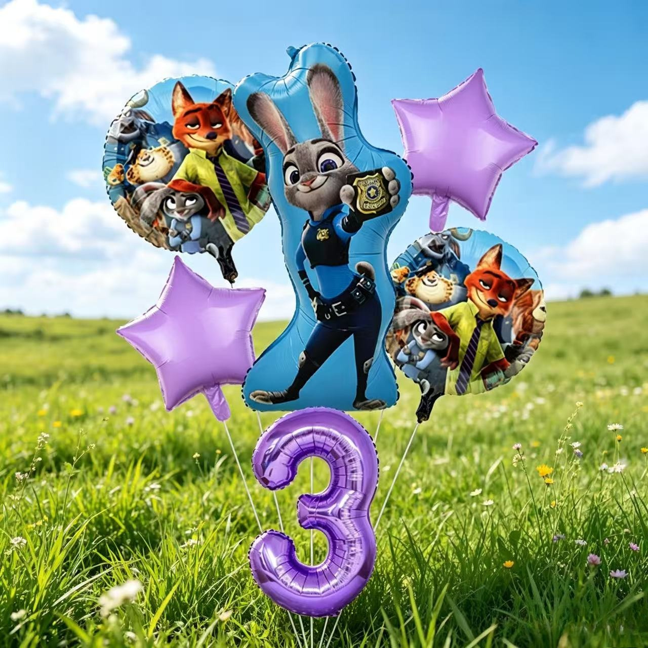 Zootopia Animal Cartoon Balloo - مراجعة Balloon Arch Kit وسعره