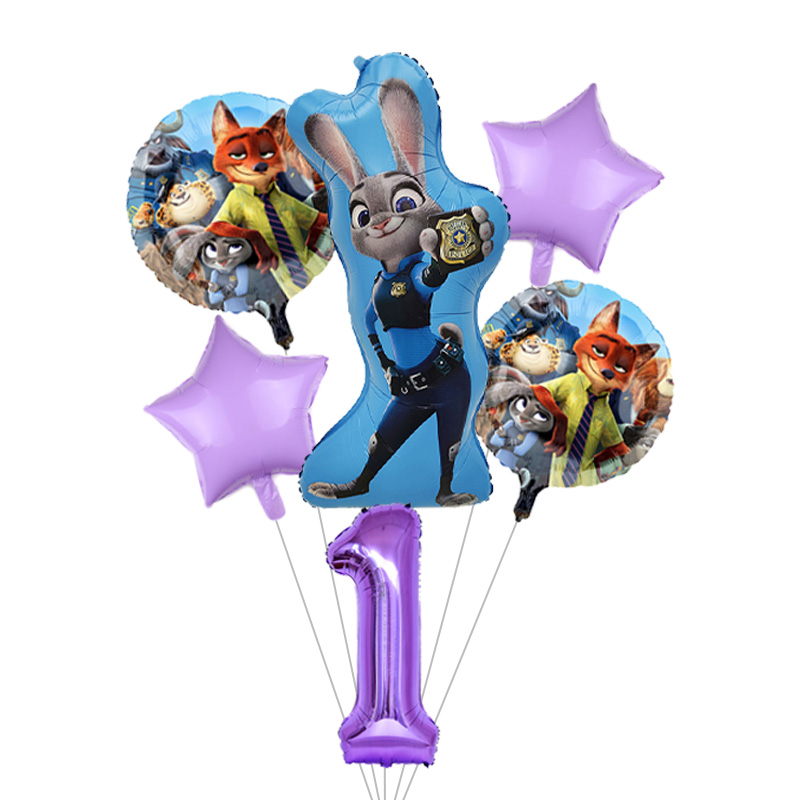 Zootopia Animal Cartoon Balloo - مراجعة Balloon Arch Kit وسعره