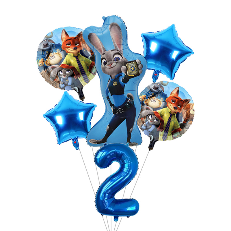 Zootopia Animal Cartoon Balloo - مراجعة Balloon Arch Kit وسعره