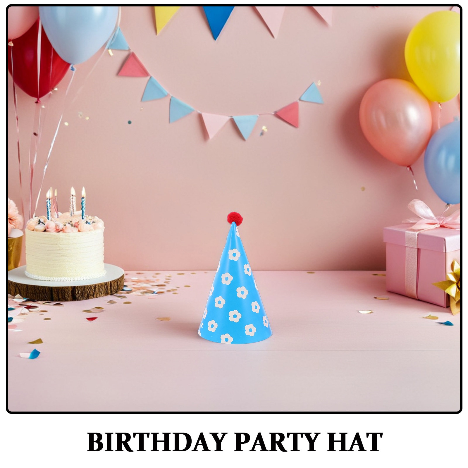 12Pcs Birthday Hats Paper Cone - مراجعة Party Hat Cone وسعره