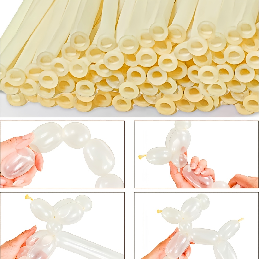 Clear Long Balloons for Animal - مراجعة Balloon Arch Kit وسعره