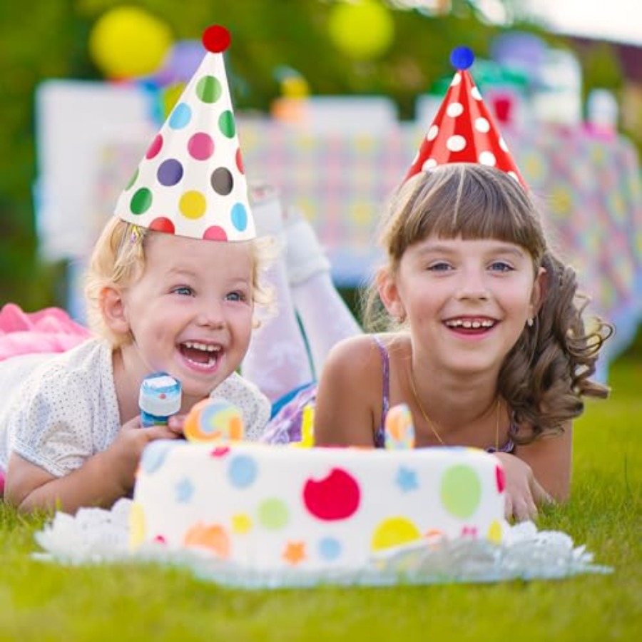 10 PCS Colorful Mini Party Hat - مراجعة Party Hat Cone وسعره