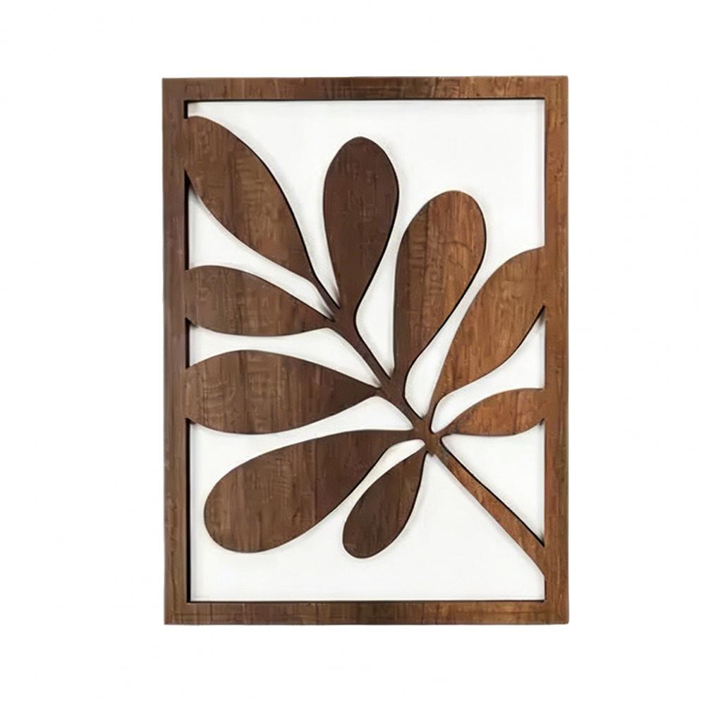3 Pcs Nordic Style Wood Decor  - مراجعة Flower Wall Panel وسعره