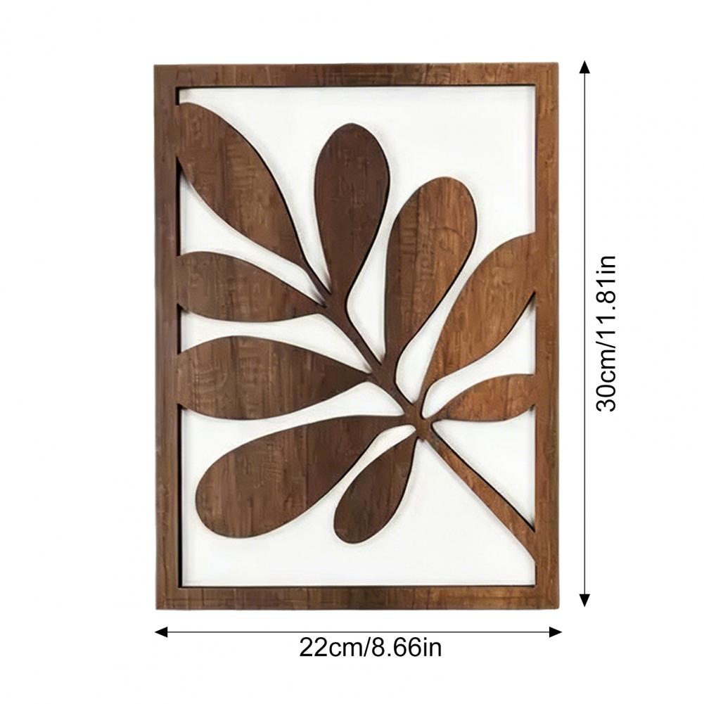 3 Pcs Nordic Style Wood Decor  - مراجعة Flower Wall Panel وسعره