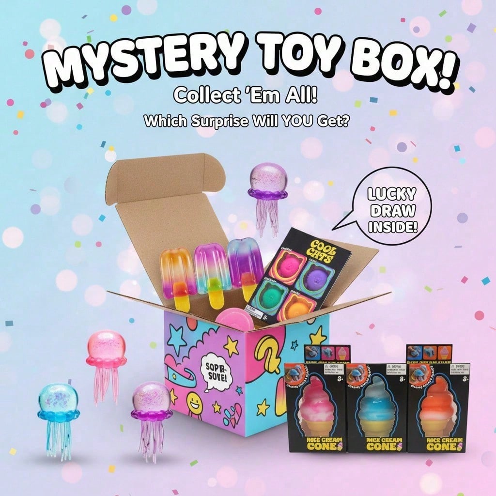 100+ Pieces Assorted Squishy F - مراجعة Event Party وسعره