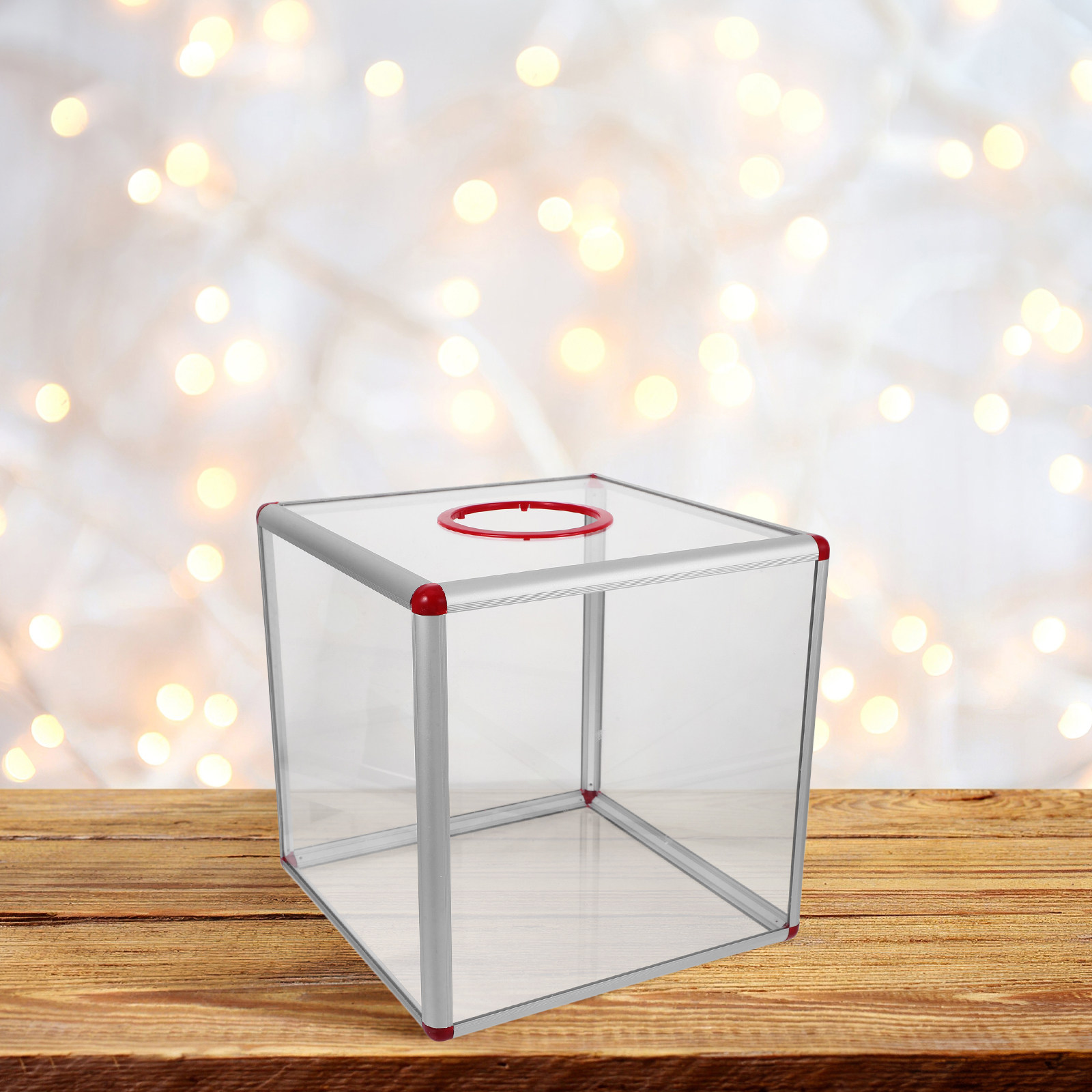 Large Clear Acrylic Raffle Box - مراجعة Event Party Box وسعره
