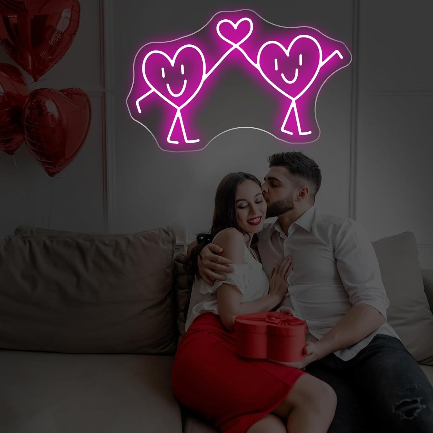 Love Neon Sign USB Dimmable LE - مراجعة Neon Sign Party وسعره