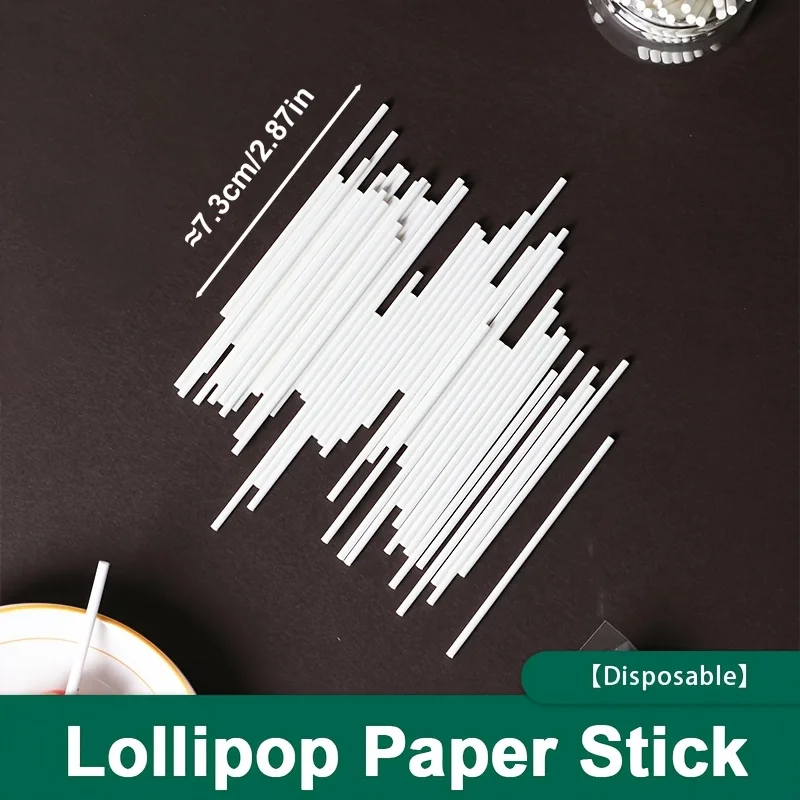100pcs, Disposable White Kraft - مراجعة Paper Straw Color وسعره
