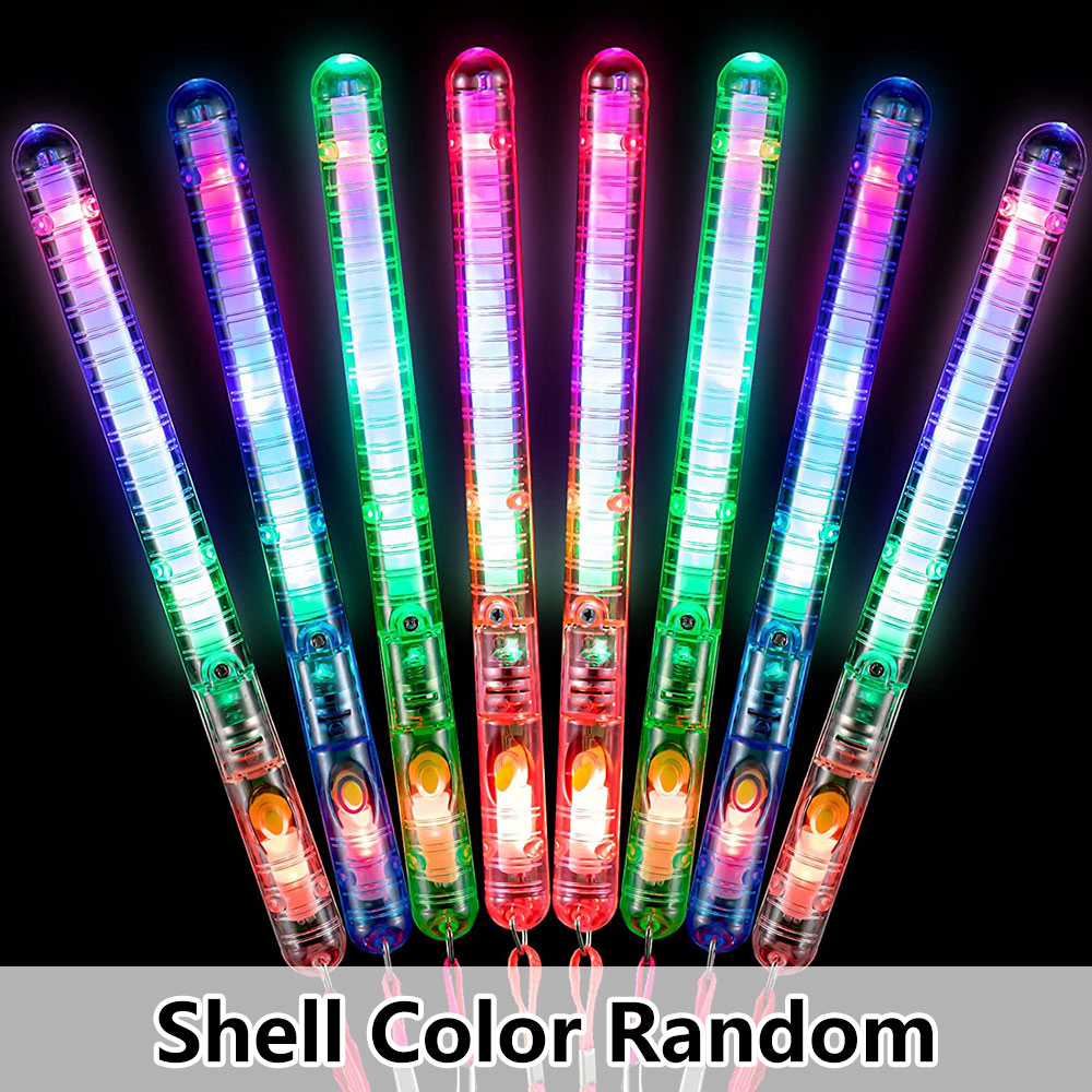8/12/16Pcs Fiber Optic Wands G - مراجعة Cotton Candy Cone وسعره