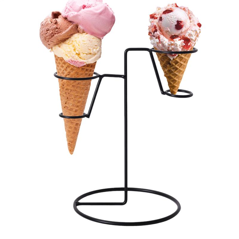 Ice Cream Cone Holder Black Ir - مراجعة Cotton Candy Cone وسعره