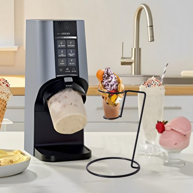 Ice Cream Cone Holder Black Ir - مراجعة Cotton Candy Cone وسعره