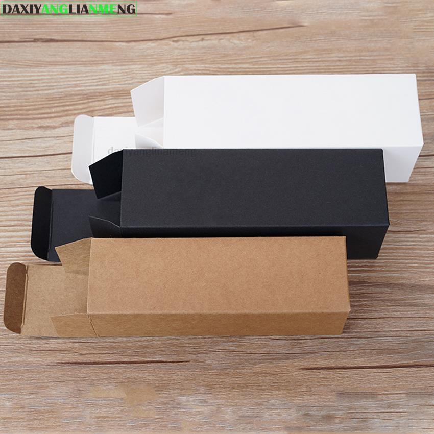 50pcs/lot 37x37x118mm  Kraft P - مراجعة Event Party Box وسعره