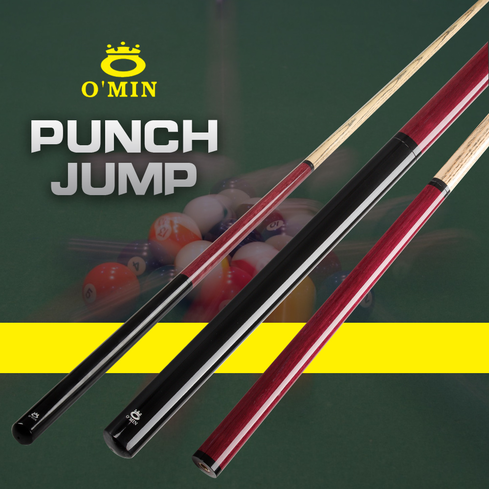 O'min Break Punch Jump Cues wi - مراجعة Centerpiece Stick وسعره
