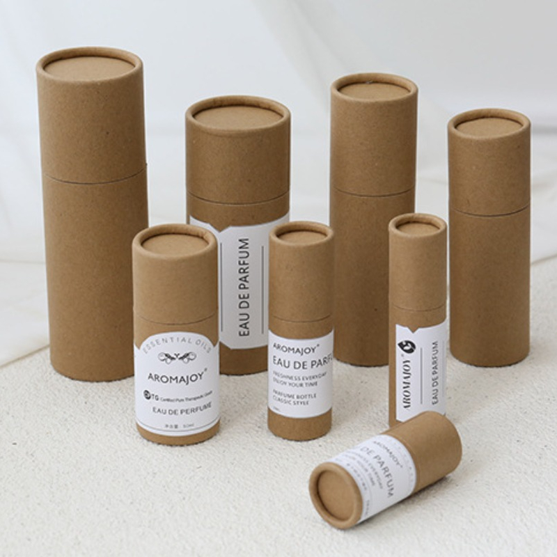 Thick Round Cowhide Paper Tube - مراجعة Event Party Box وسعره