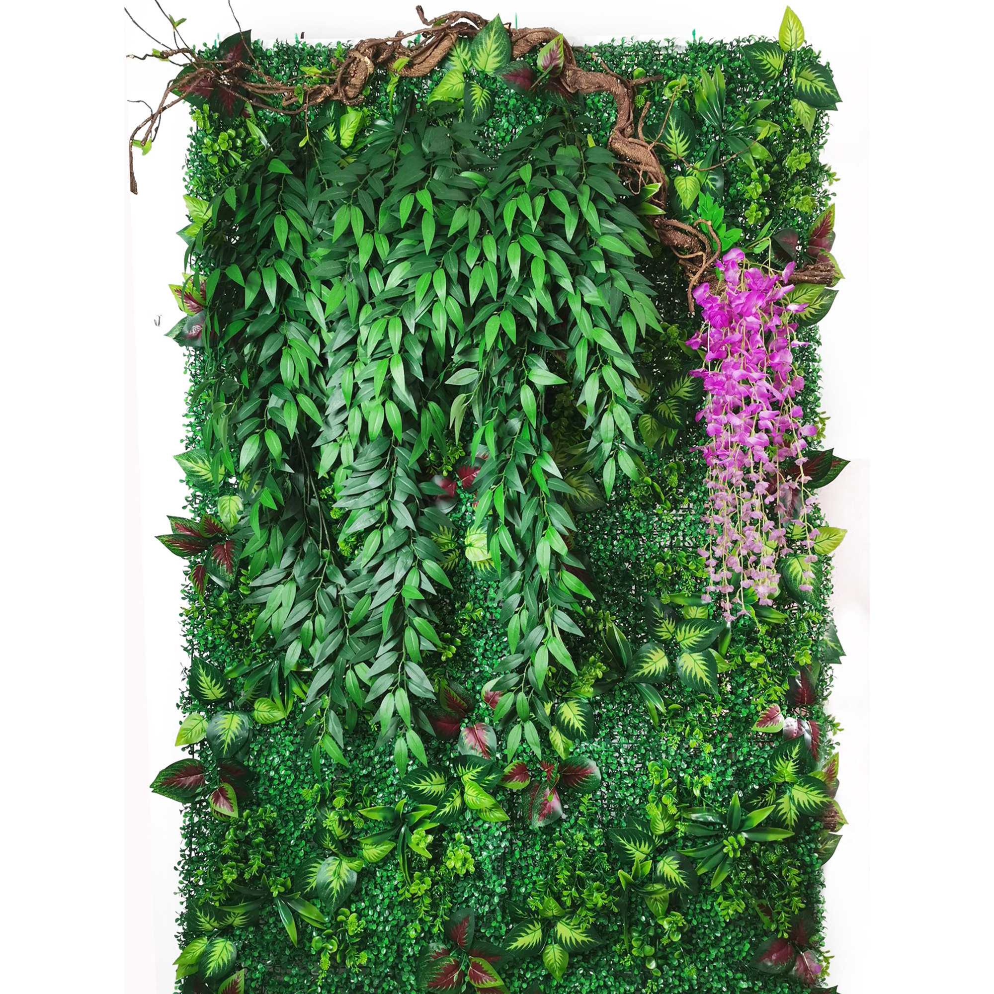 15.7*23.6 Inch Artificial Plan - مراجعة Flower Wall Panel وسعره