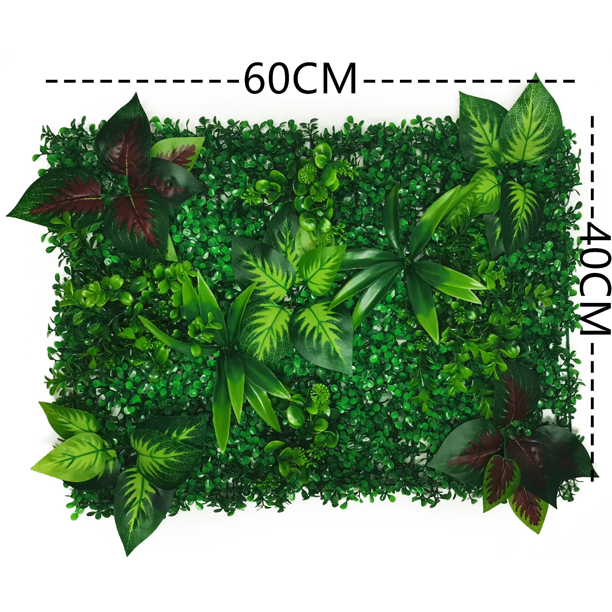 15.7*23.6 Inch Artificial Plan - مراجعة Flower Wall Panel وسعره