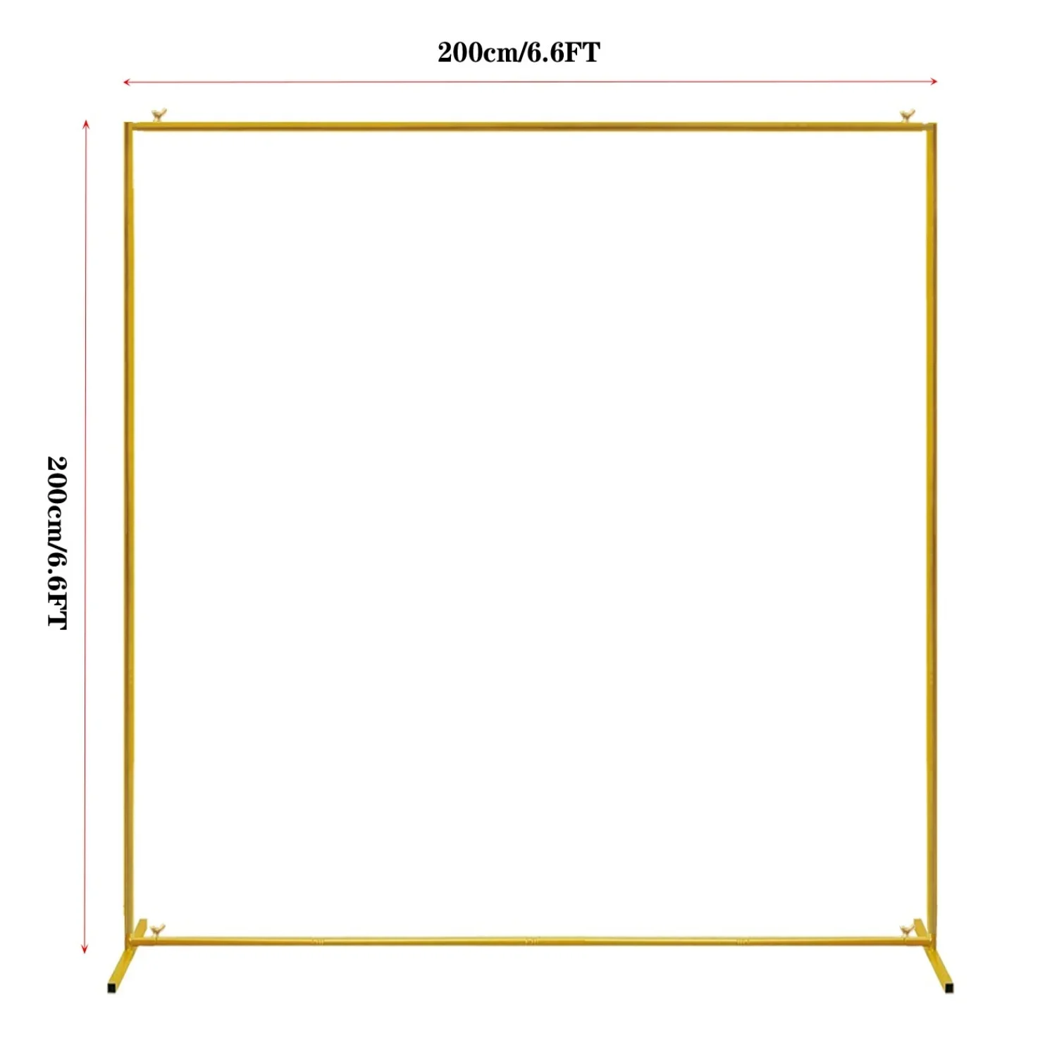 Gold Wedding Arches Square Bac - مراجعة Balloon Arch Kit وسعره