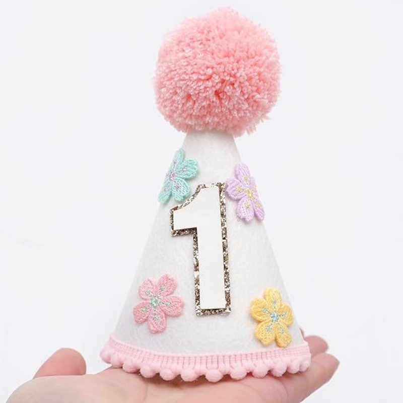 Colorful Flower 1st Half Birth - مراجعة Party Hat Cone وسعره
