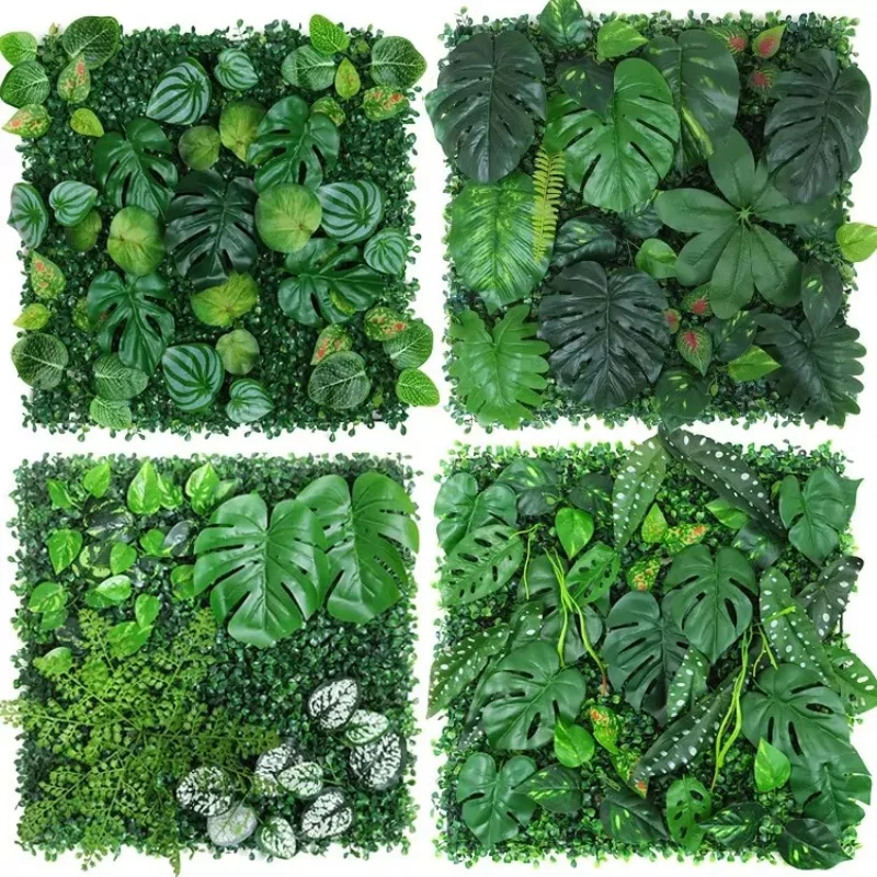 50x50cm 3d Artificial Plant Pa - مراجعة Flower Wall Panel وسعره