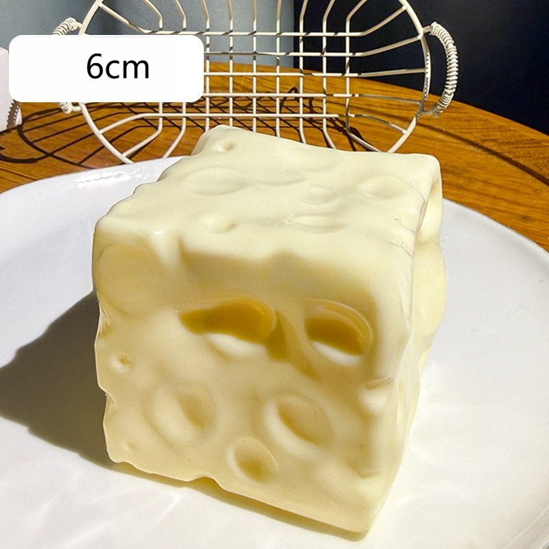 Jumbo Cheese Cube Stress Ball  - مراجعة Event Party وسعره
