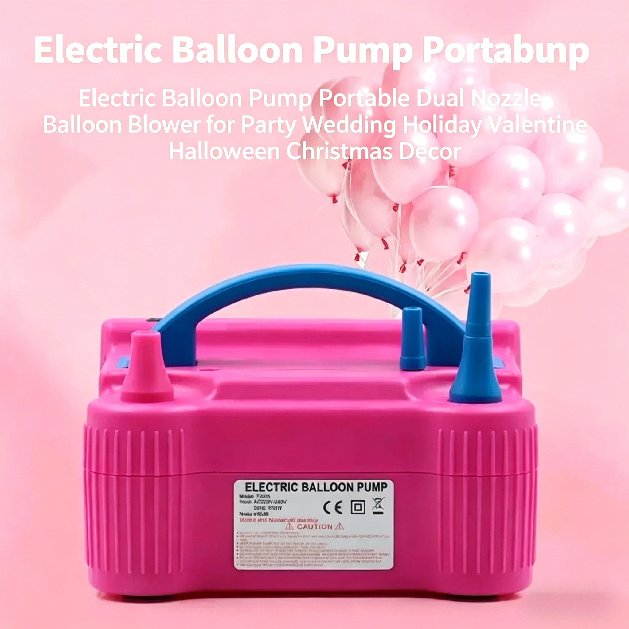 Portable Electric Balloon Blow - مراجعة Balloon Pump Hand وسعره