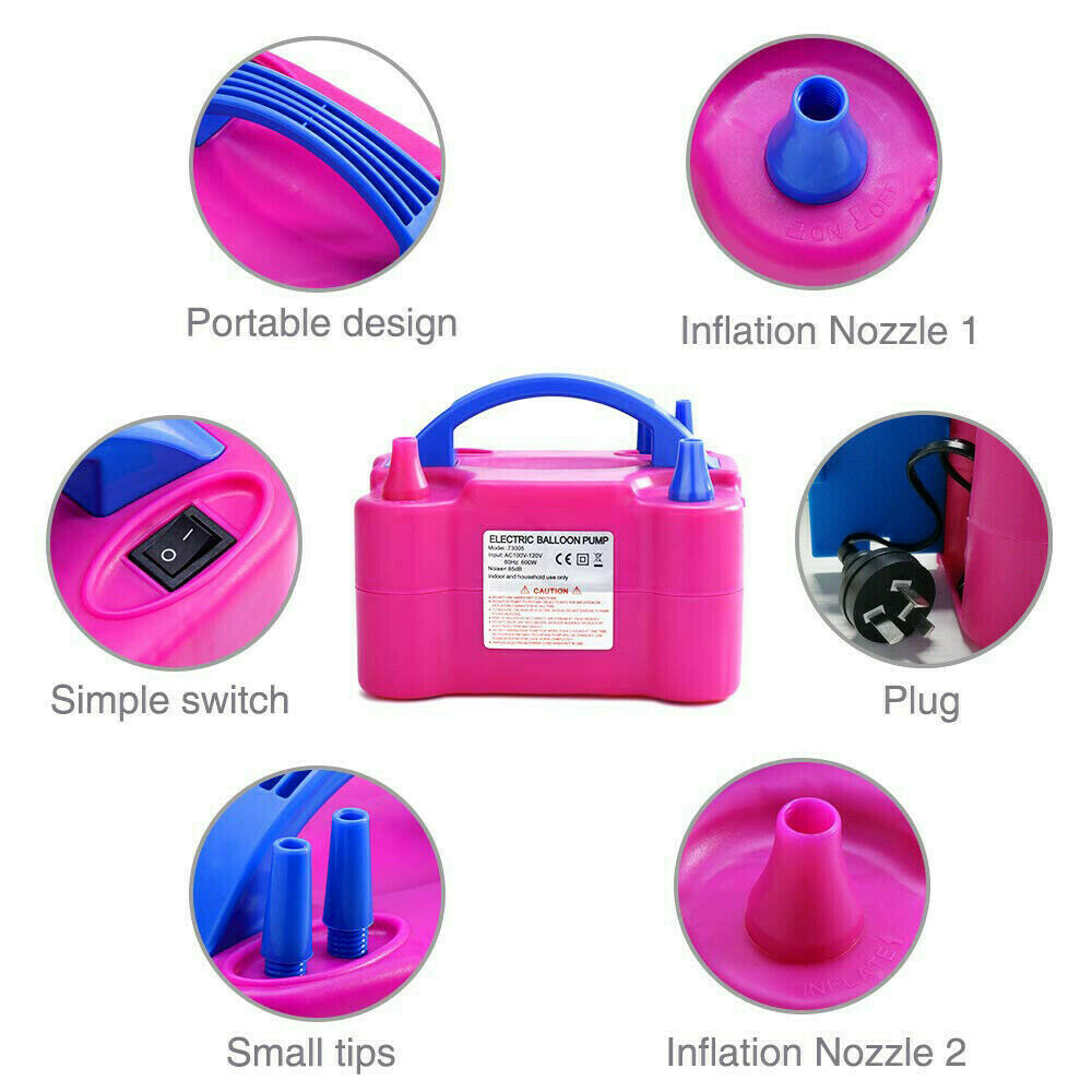 Portable Electric Balloon Blow - مراجعة Balloon Pump Hand وسعره