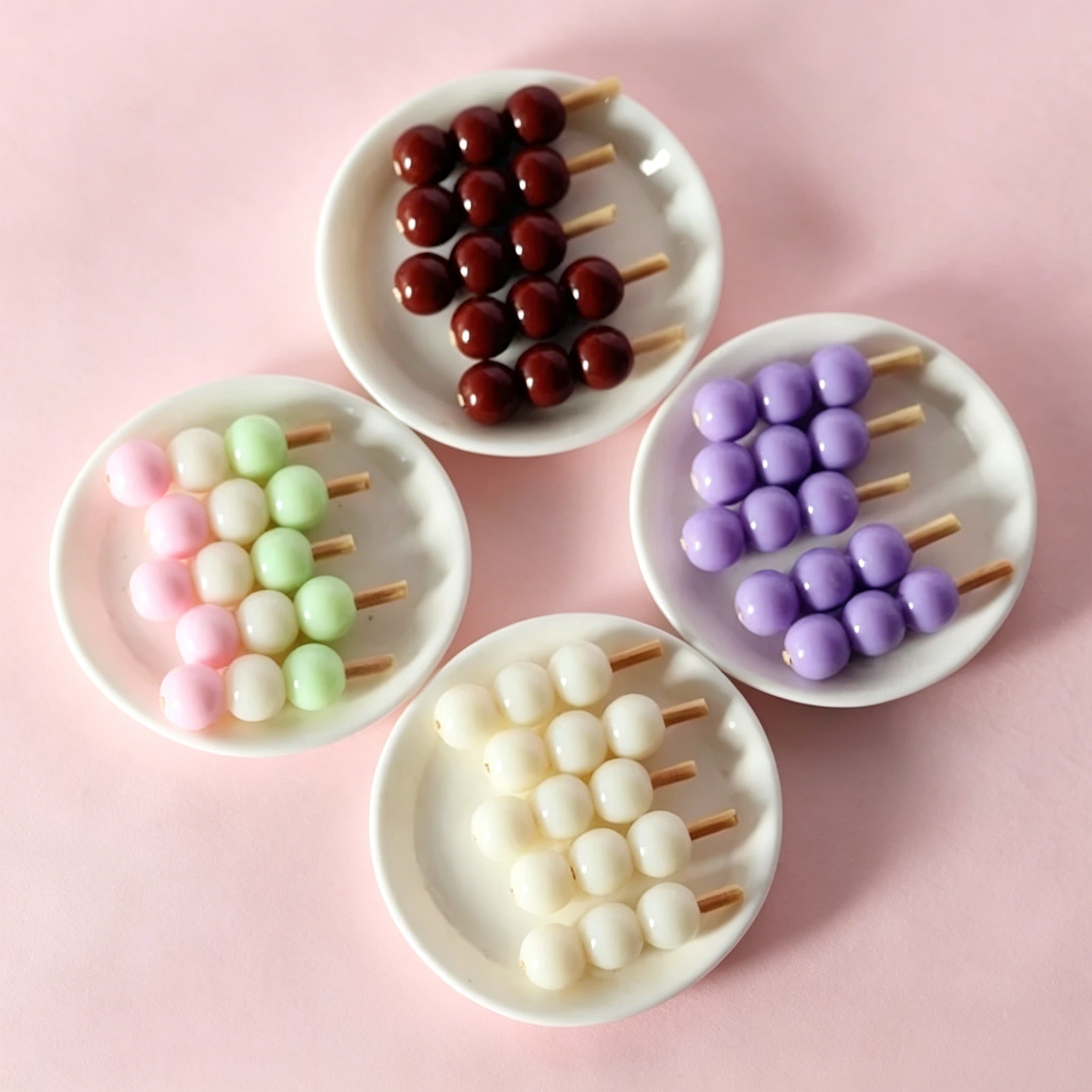 5pcs Doll House Mini Japanese  - مراجعة Centerpiece Stick وسعره