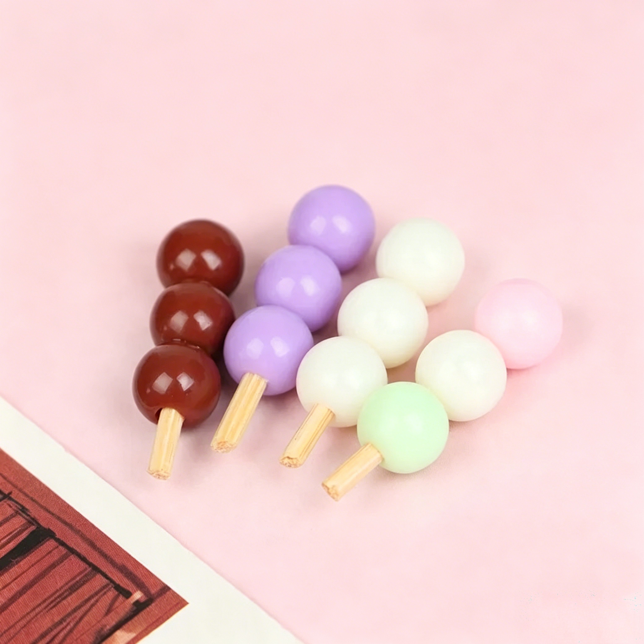 5pcs Doll House Mini Japanese  - مراجعة Centerpiece Stick وسعره